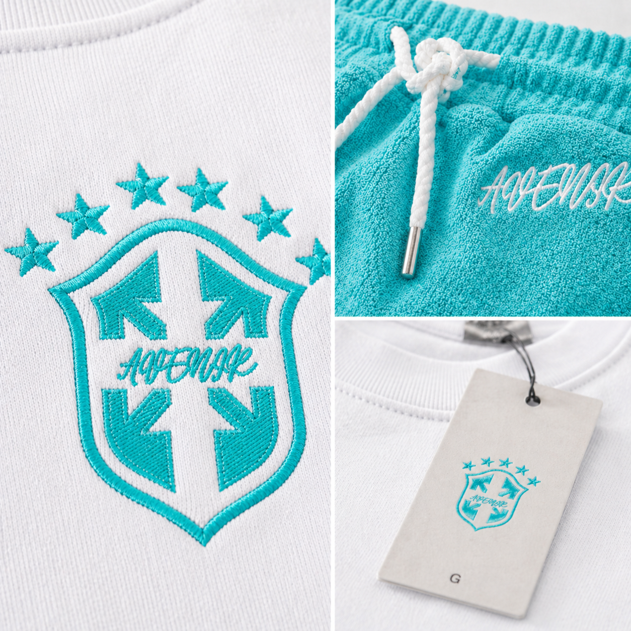 Ensemble Brésil Bleu