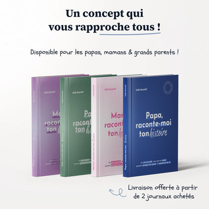 Journal guidé - Maman, raconte-moi ton histoire