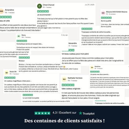 Journal guidé - Papi, raconte-moi ton histoire