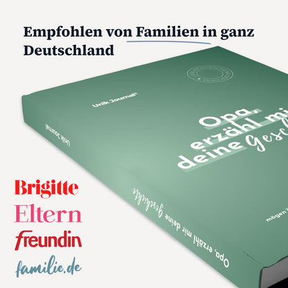 Geführtes Tagebuch - Opa, erzähl mir deine Geschichte
