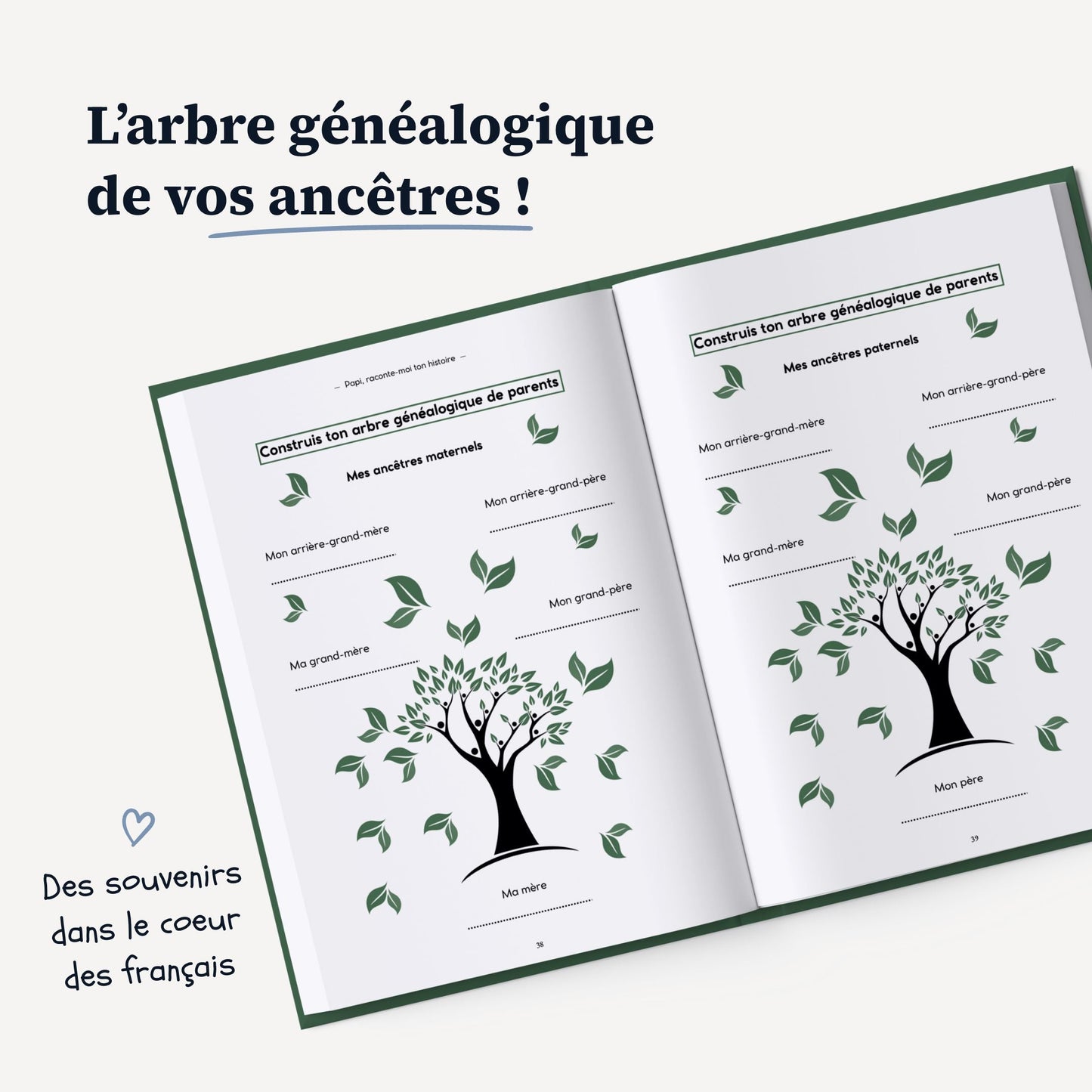 Journal guidé - Papi, raconte-moi ton histoire