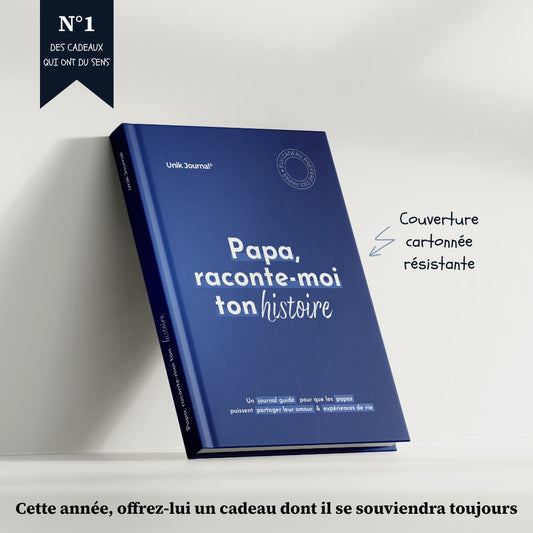 Journal guidé - Papa, raconte-moi ton histoire