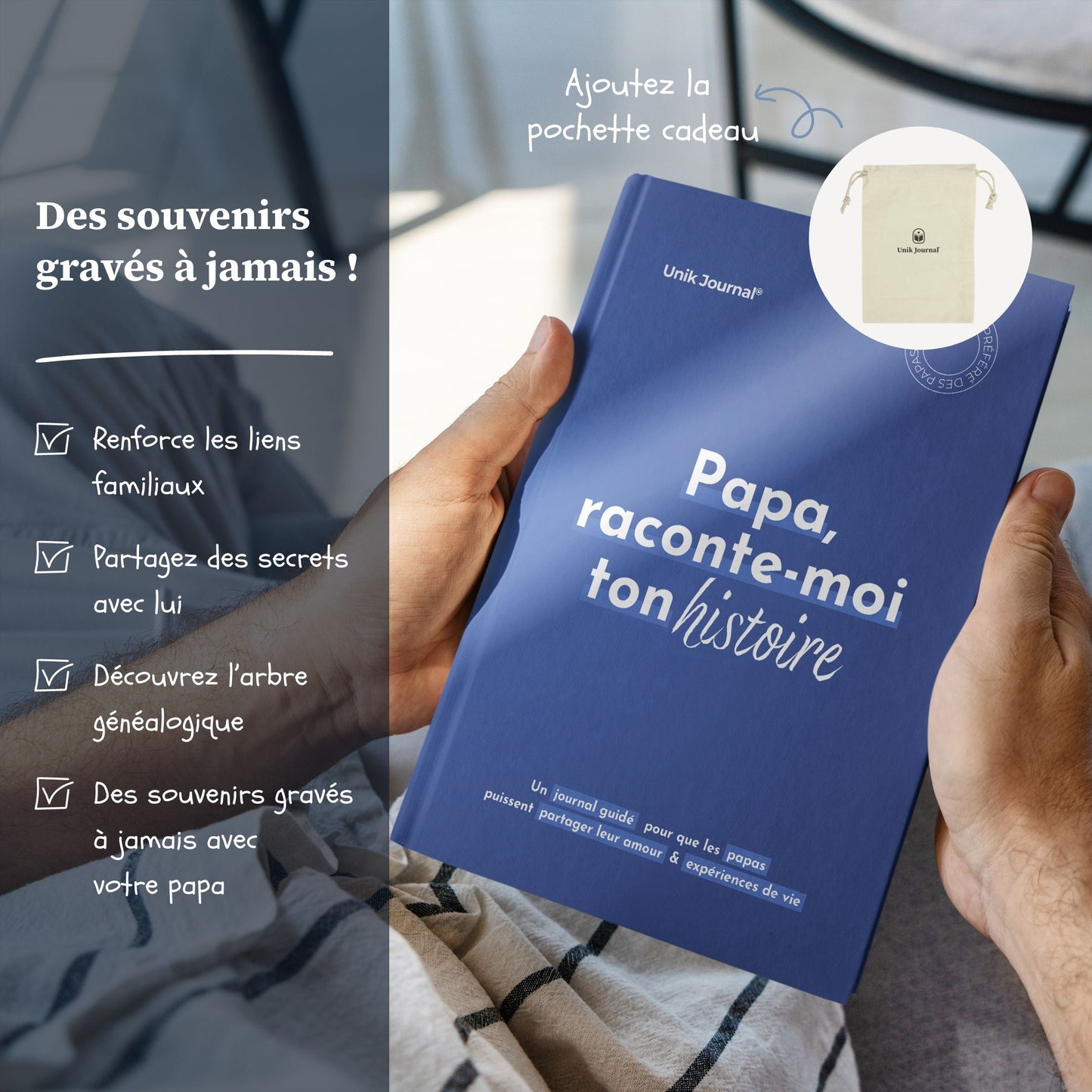 Journal guidé - Papa, raconte-moi ton histoire