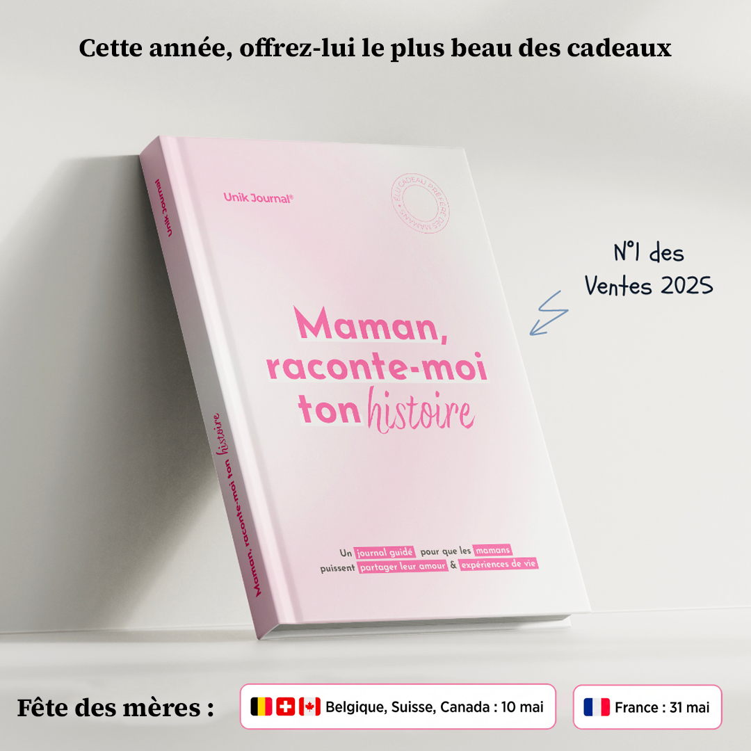 Journal guidé - Maman, raconte-moi ton histoire
