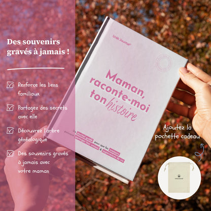 Journal guidé - Maman, raconte-moi ton histoire