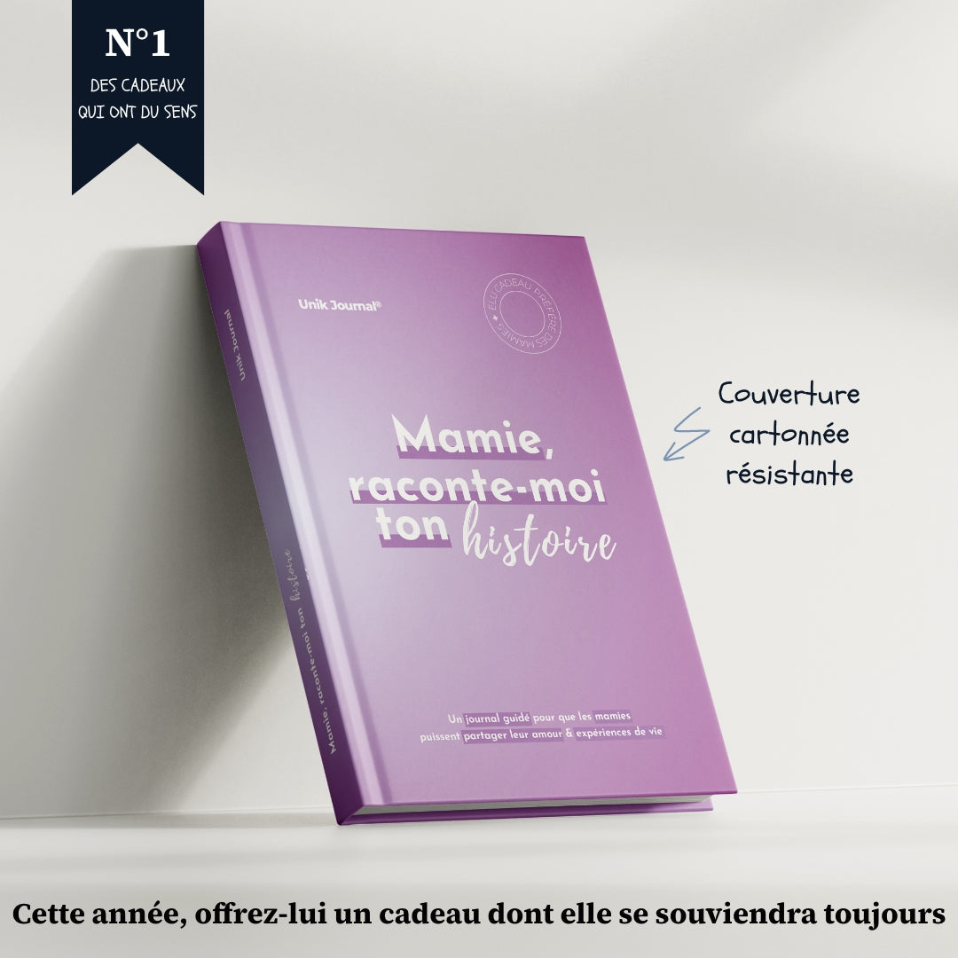 Journal guidé - Mamie, raconte-moi ton histoire