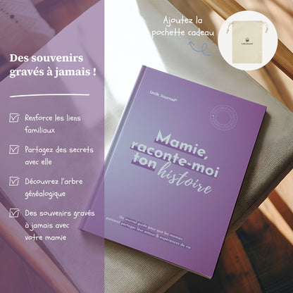 Journal guidé - Mamie, raconte-moi ton histoire