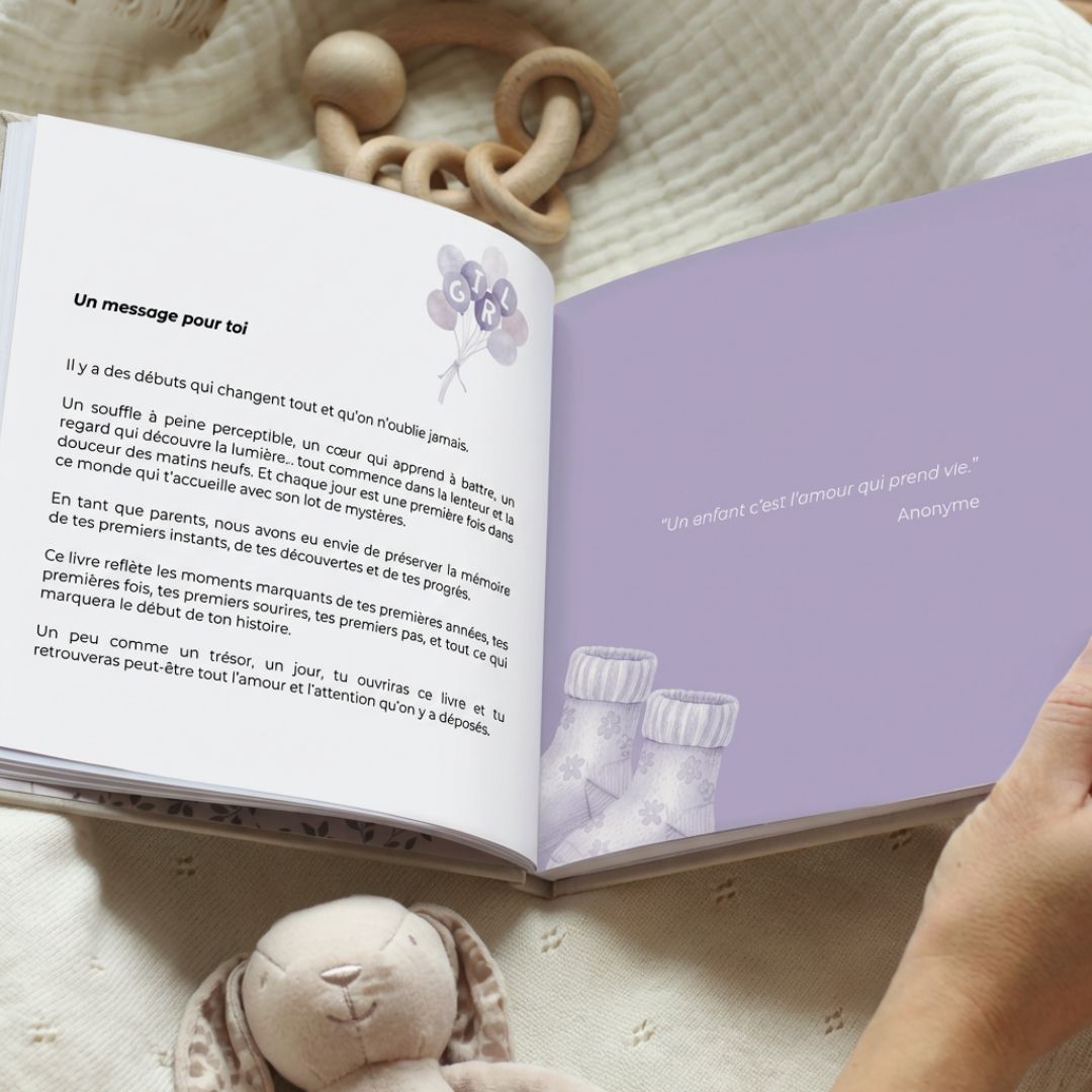 Mon livre de naissance (0 à 3 ans)