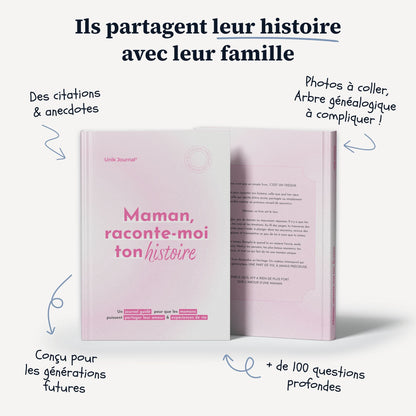 Journal guidé - Maman, raconte-moi ton histoire