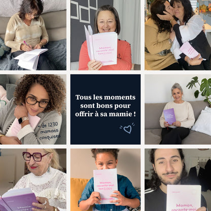 Journal guidé - Mamie, raconte-moi ton histoire