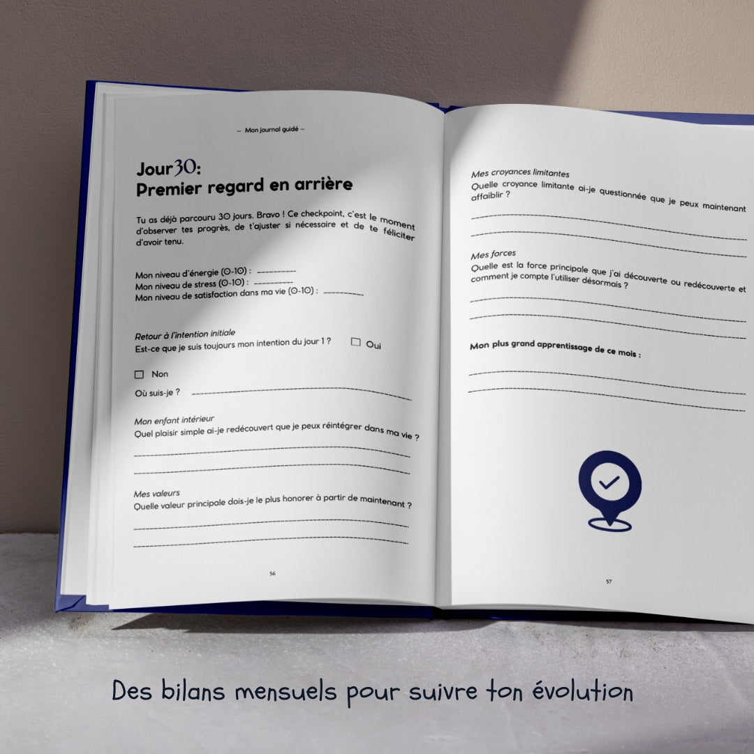 Mon journal guidé - Trouver son chemin de vie